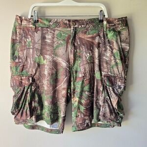 RedHead Mens XL Realtree Camo Cargo Shorts Polyester Hunting Fishing Outdoor